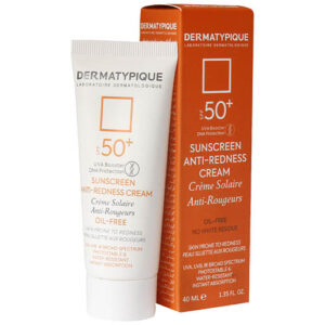 ضد آفتاب بی رنگ پوست قرمز و حساس SPF50 درماتیپیک