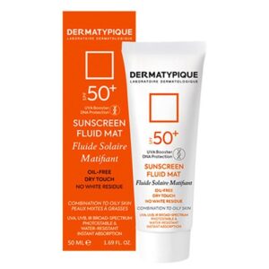 فلوئید ضد آفتاب فاقد چربی SPF۵۰+ درماتیپیک