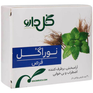 قرص روکش ‎دار نوراگل گل دارو