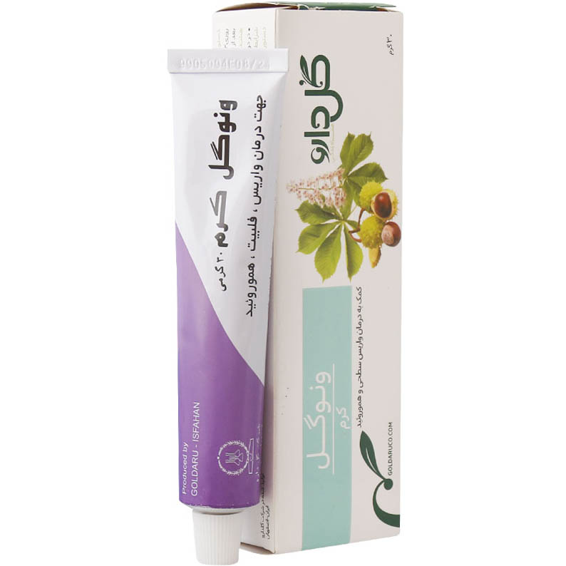 Goldaru-Venogl-Cream-30g-1.jpg کرم ونوگل گل دارو - Image 1
