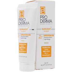 کرم ضد آفتاب مینرال رنگی ⁺SPF۴۰ پرودرما