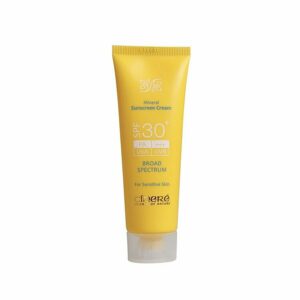 کرم ضد آفتاب +SPF30 پوست حساس و کودکان بدون رنگ سینره