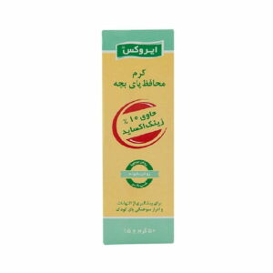 کرم محافظ پای بچه حاوی ۱۰% زینک اکساید ایروکس
