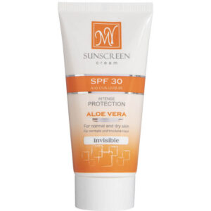 کرم ضد آفتاب SPF30 بدون چربی حاوی آلوئه ورا و جوجوبا مای