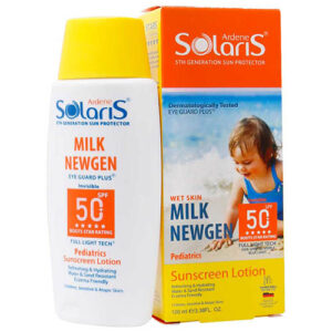 لوسیون ضد آفتاب کودک میلک نیوژن SPF50 سولاریس آردن