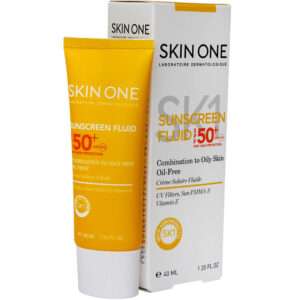 فلوئید ضد آفتاب SPF۵۰ فاقد چربی اسکین وان
