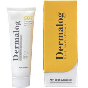 کرم ضدآفتاب ضد لک بی رنگ SPF50 درمالوگ