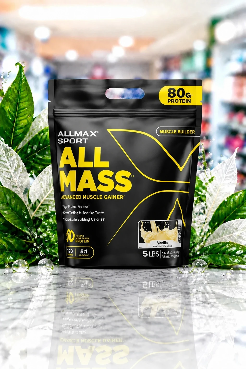 ygi4mAcdLfncPA8yv5z83nLvDRo-A6cODU3CT02LbBVVV_WMkA آلمکس پودر گينر 5 پوندي 2270 گرمي(Allmax AllMass Gainer) - تصویر 1