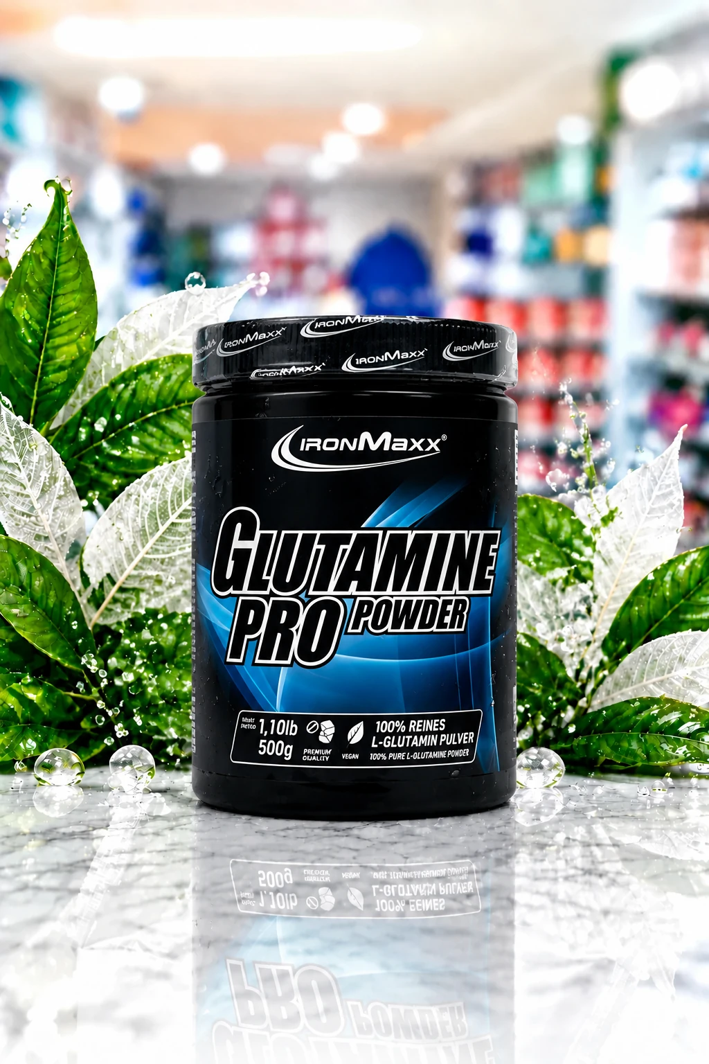 yyIv3rH-Tfh6HVuiPoVXvzgJFs0-rje8WPi7SEOo9eg1C76BCA آيرون مكس پودر گلوتامين پرو 500گرم(Iron Maxx Glutamine Pro) - تصویر 1